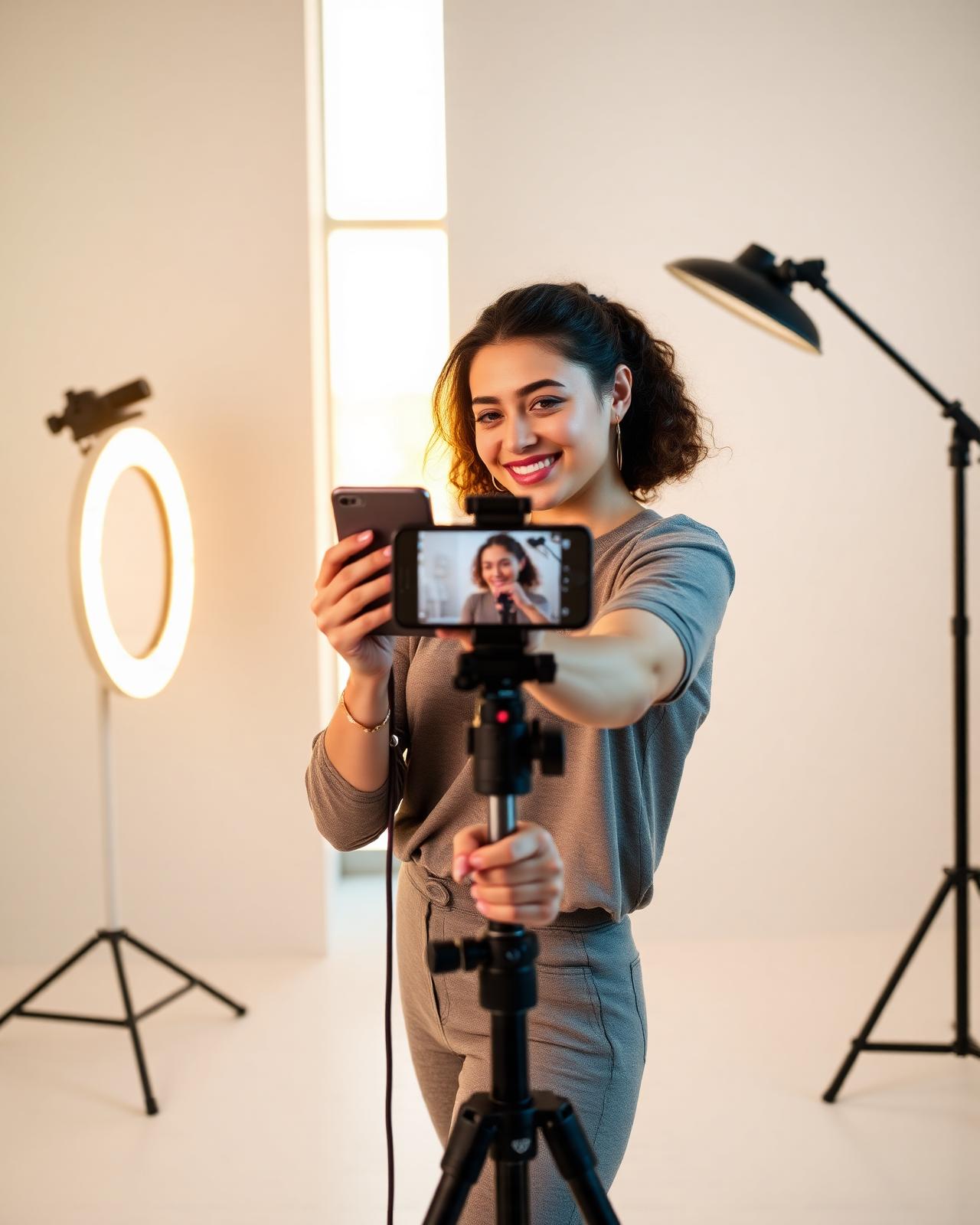 Hooksy Media creator filming