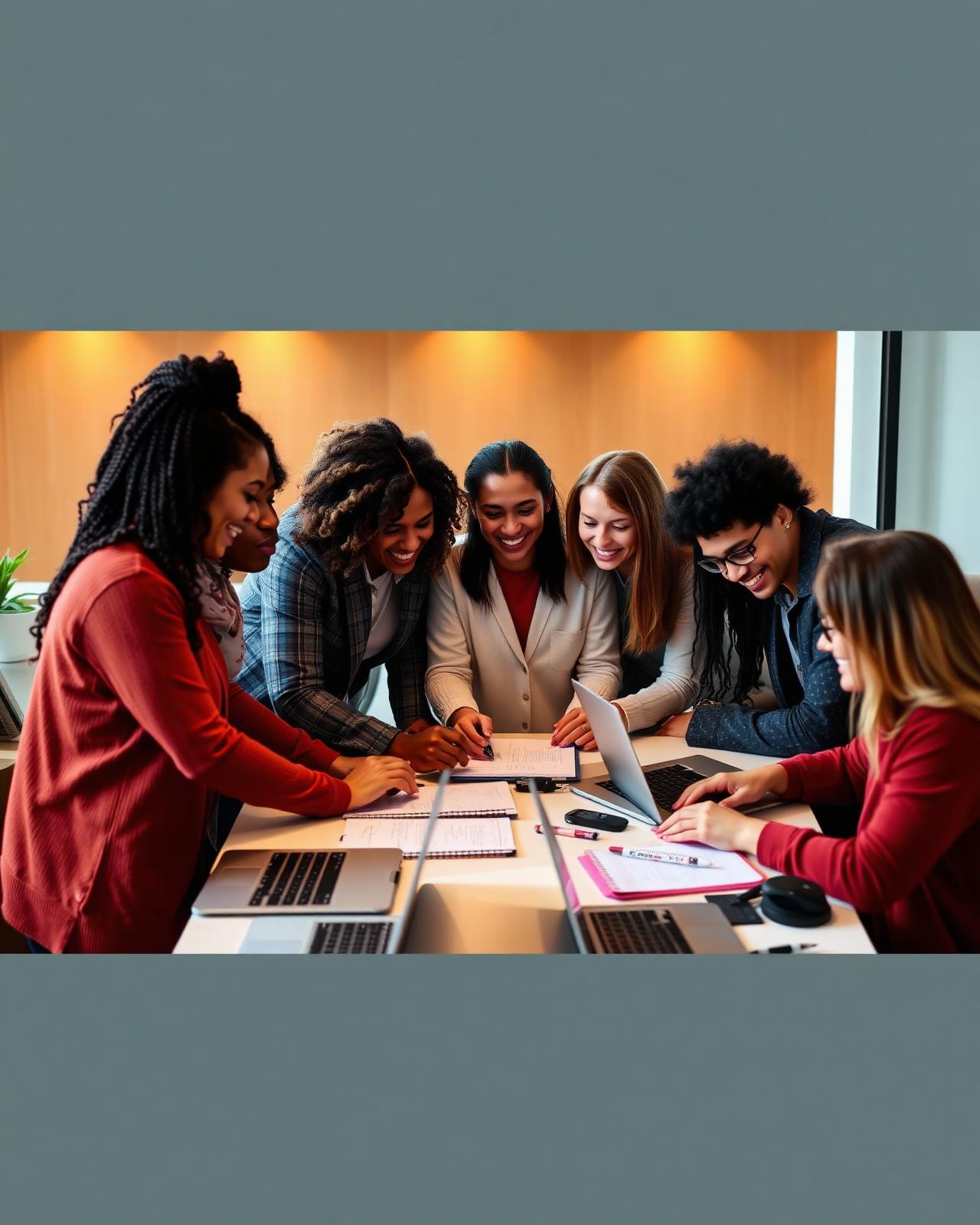 The Hooksy team collaborating